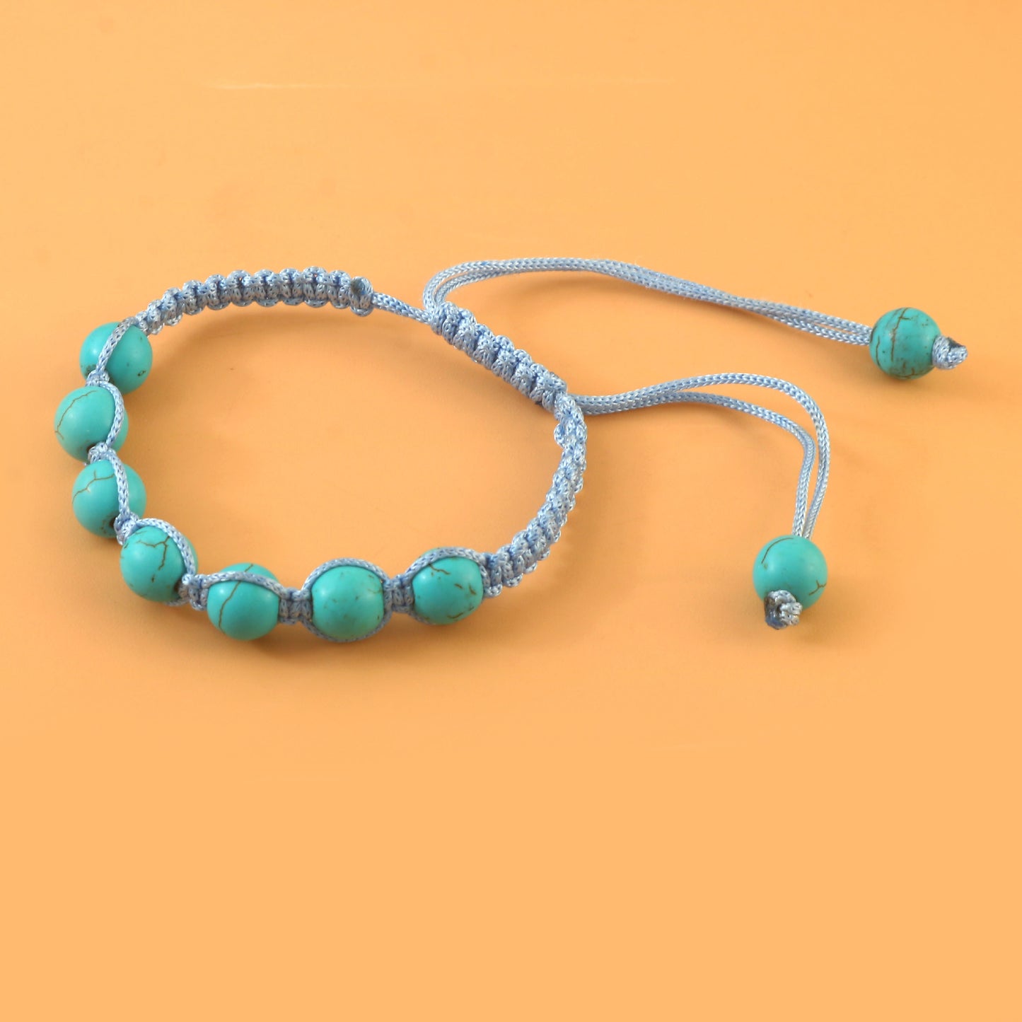 The Ocean Thread Bracelet | Real Turquoise Gemstone