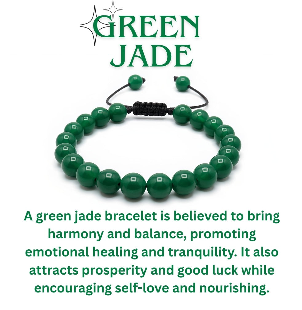 Harmony & Abundance: The Lucky Green Jade Bracelet
