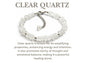Clear Quartz Chip Bracelet: The Master Healer