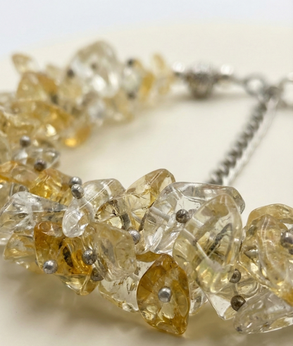 Wealth & Prosperity Citrine Crystal Bracelet