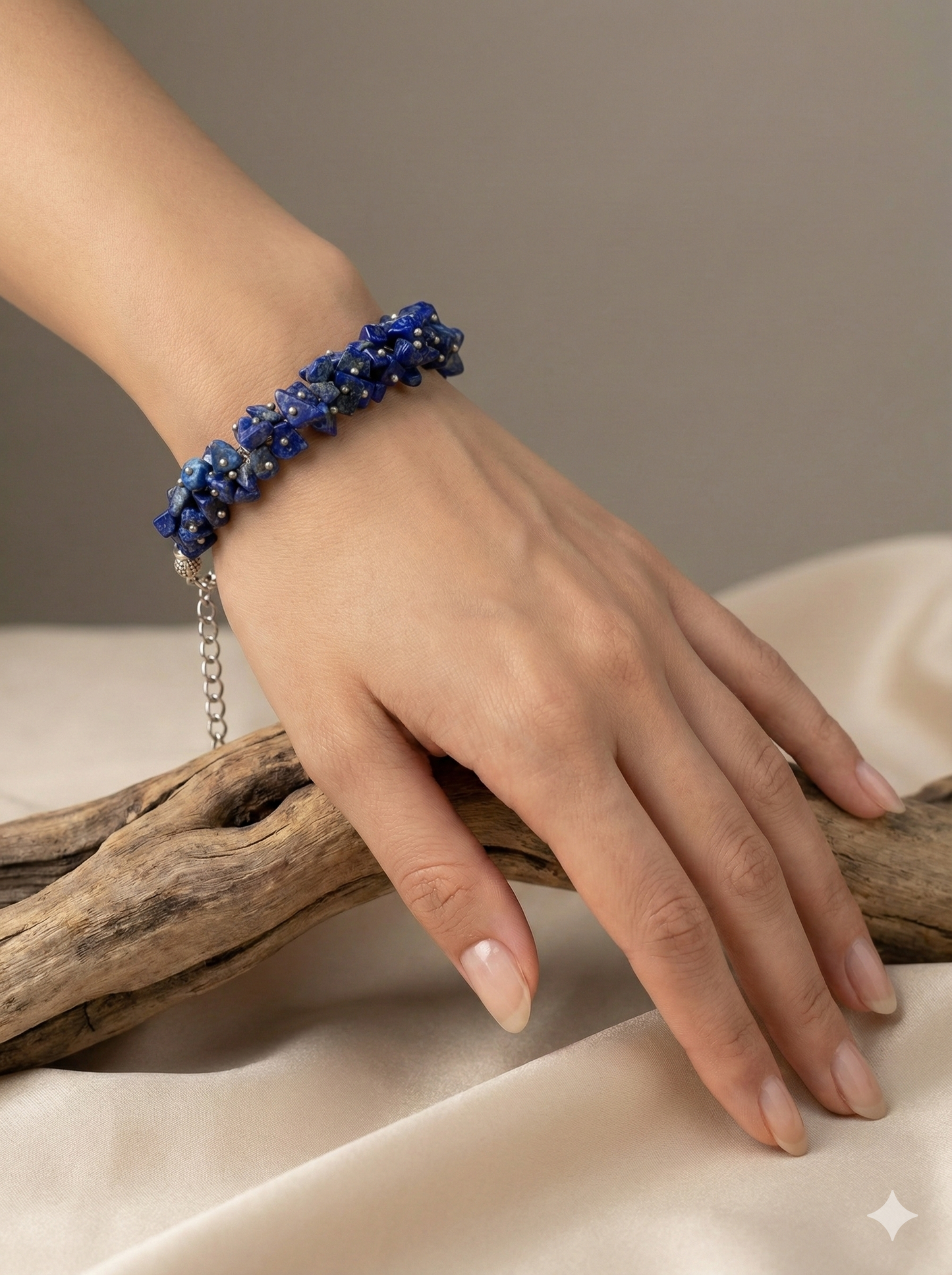 JUNGLE BLUE CHIP BRACLET FOR MEN & WOMEN