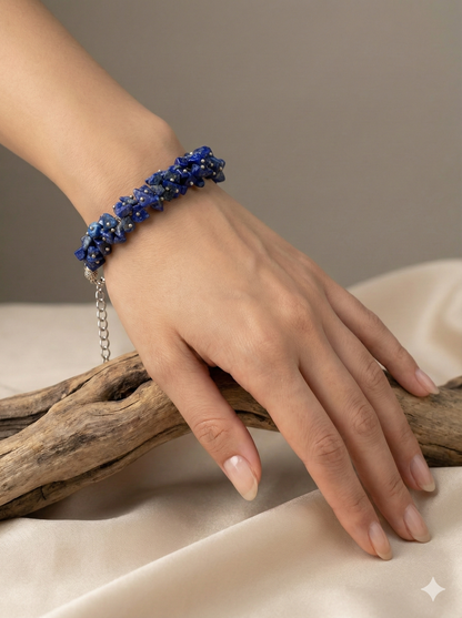 JUNGLE BLUE CHIP BRACLET FOR MEN & WOMEN