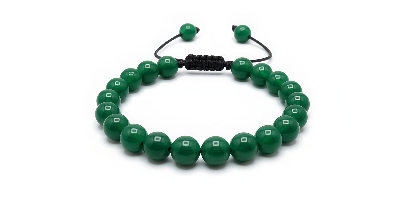 Harmony & Abundance: The Lucky Green Jade Bracelet