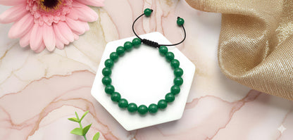 Harmony & Abundance: The Lucky Green Jade Bracelet