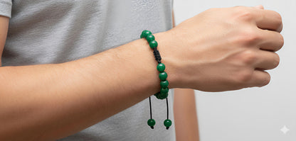 Harmony & Abundance: The Lucky Green Jade Bracelet