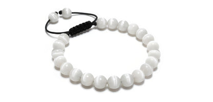 "Liquid Light" Pure Selenite Bracelet | Mental Clarity & Aura Cleansing