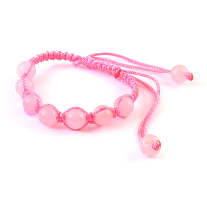 Natural Rose Quartz Thread Bracelet | Unisex