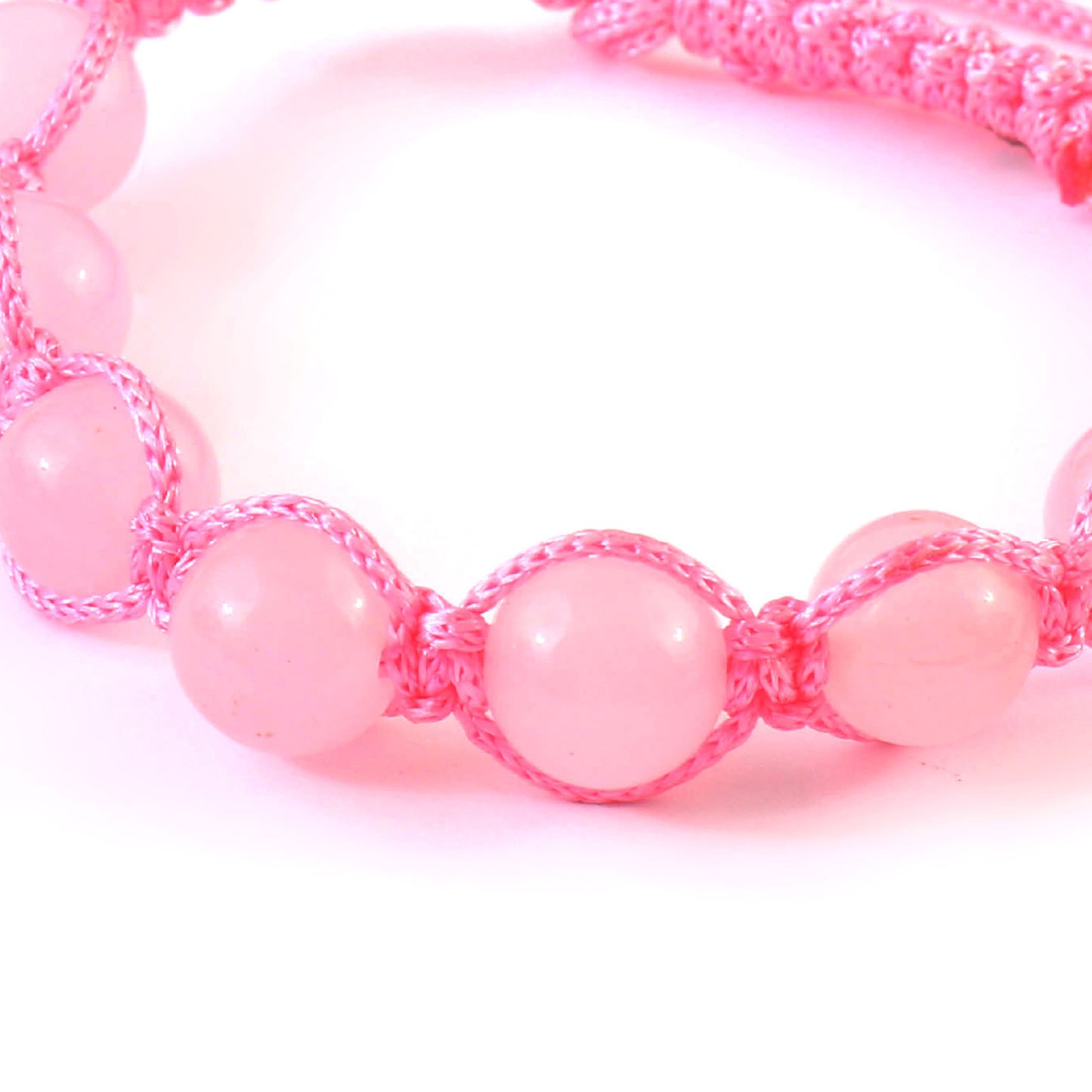 Natural Rose Quartz Thread Bracelet | Unisex
