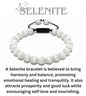 "Liquid Light" Pure Selenite Bracelet | Mental Clarity & Aura Cleansing