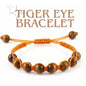 The Voyager: Braided Tiger Eye Guthayi Stone Bracelet (Unisex)
