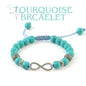 Artisan Turquoise Infinity Bracelet – Traditional Guthayi Weave