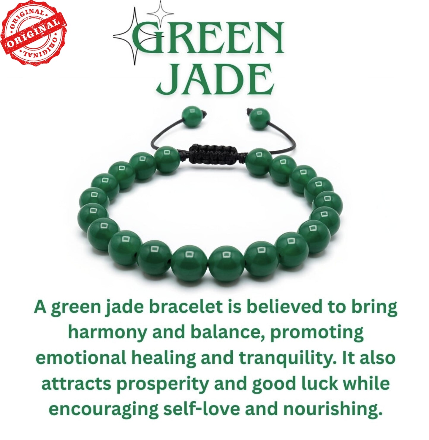 Harmony & Abundance: The Lucky Green Jade Bracelet