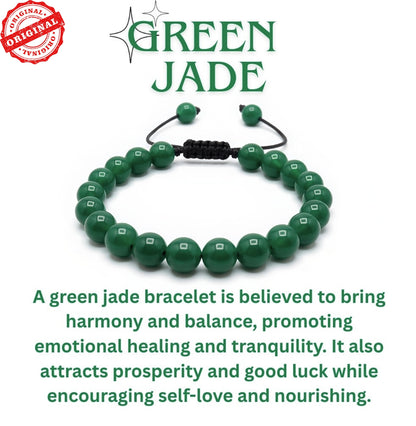 Harmony & Abundance: The Lucky Green Jade Bracelet
