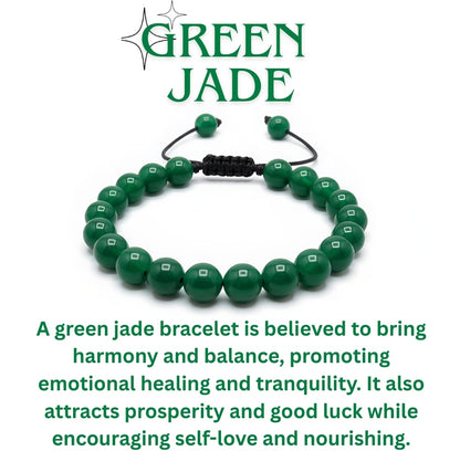 Harmony & Abundance: The Lucky Green Jade Bracelet