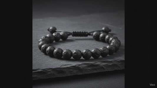 Volcanic Lava Rock Diffuser Bracelet